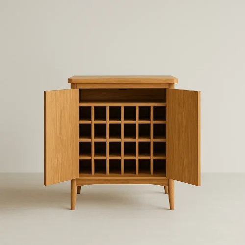 Sideboard Wine Cabinet Balance Storage and Style